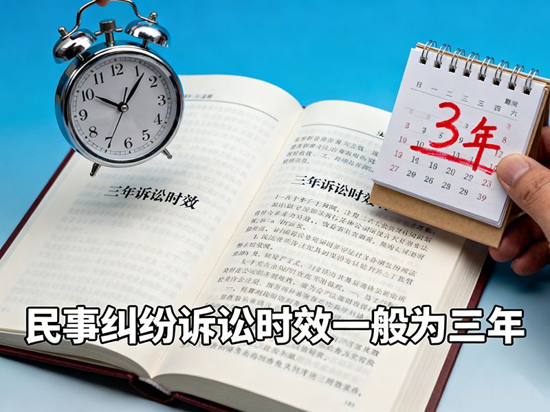 民事纠纷诉讼时效一般为三年